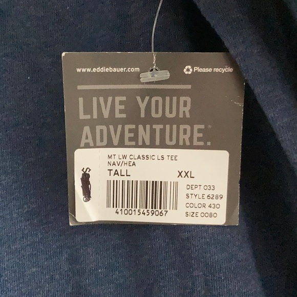 Eddie Bauer Long Sleeve with tags - Picture 2 of 2